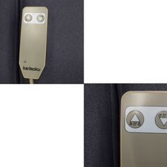 カリモク 電動チェア 高齢者サポート 立ち座り動作補助機能 起立支援チェア 肘付き 1人掛け ブルー karimoku 苫小牧西店の画像