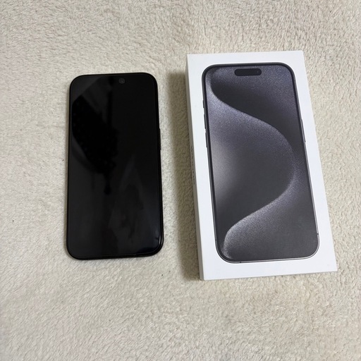 美品！iPhone15pro 512GB ブラック SiMフリー【公式通販】