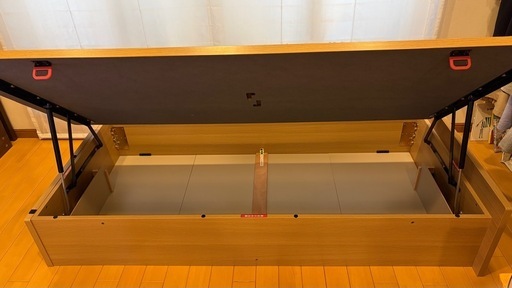 引取のみ ニトリ  跳ね上げ式収納ベッド シングル