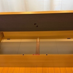 引取のみ ニトリ  跳ね上げ式収納ベッド シングルの画像