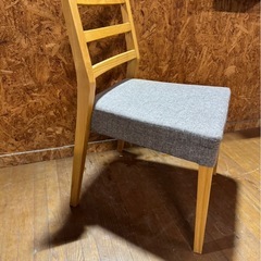 L0203 ダイニングチェア 木製フレーム1脚の画像