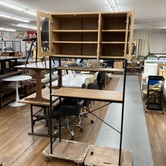 S365 ⭐ キッチンラック 食器棚 ゴミ箱上ラック 幅93.5cm USED 綺麗の画像