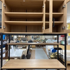 S365 ⭐ キッチンラック 食器棚 ゴミ箱上ラック 幅93.5cm USED 綺麗の画像