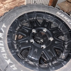 ジムニー ノーマルタイヤ（16インチ）ホイール付きの画像