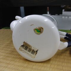 富士ホーロー ドリップケトル やかん 1.0L白系 レトロ 昭和 札幌 手稲の画像