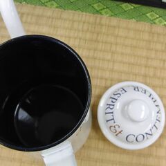 富士ホーロー ドリップケトル やかん 1.0L白系 レトロ 昭和 札幌 手稲の画像