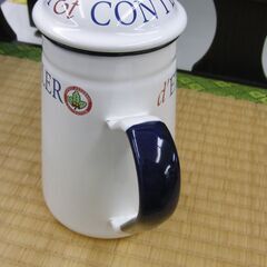 富士ホーロー ドリップケトル やかん 1.0L白系 レトロ 昭和 札幌 手稲の画像