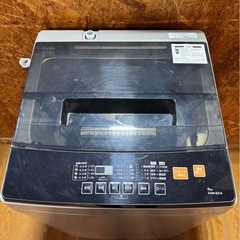 L0205 株式会社アズマ 縦型洗濯機 6kg 2019年製 蓋割れあり 動作音大きめの画像