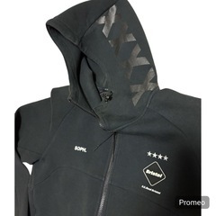 ✨希少・人気✨ F.C.Real Bristol パーカー L 美品 黒の画像