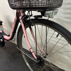 東京23区配達無料🌈新基準 Panasonic パナソニック ビビDX 13.2Ah リチウム 電動自転車中古　1967の画像