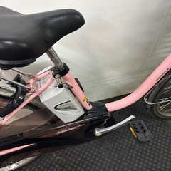 東京23区配達無料🌈新基準 Panasonic パナソニック ビビDX 13.2Ah リチウム 電動自転車中古　1967の画像