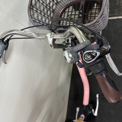 東京23区配達無料🌈新基準 Panasonic パナソニック ビビDX 13.2Ah リチウム 電動自転車中古　1967の画像