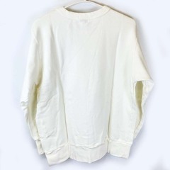 【未使用】u.m.i sunrise ユーエムアイ サンライズ スウェット トレーナー L ホワイト Y-1007 ユニセックスの画像