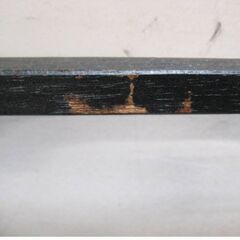 折り畳み　リバーシブ5ローテーブル　長方形　高さ36x幅105x奥行75㎝　こたつユニットなし　机　白　黒　コンパクト　リビング　633ZSの画像