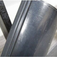 折り畳み　リバーシブ5ローテーブル　長方形　高さ36x幅105x奥行75㎝　こたつユニットなし　机　白　黒　コンパクト　リビング　633ZSの画像