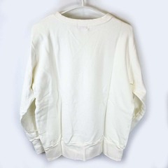 【未使用】u.m.i sunrise ユーエムアイ サンライズ スウェット トレーナー M ホワイト Y-1007 ユニセックスの画像