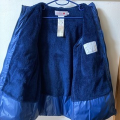 boboli ★ フード付きダウンジャケット　ネイビー　人気の画像