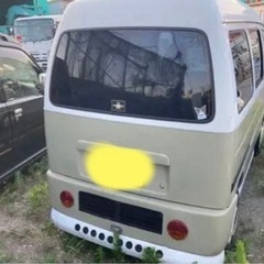 ⭐️エブリィVWワーゲンバス⭐️AT/AC付⭐️ベージュ/ホワイトツートン⭐️希少程度良の画像