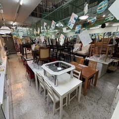 【愛品館 江戸川店 】伸長式ダイニングテーブル5点セット エス・ワールドの画像