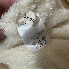 ブランシェス ポンチョ リバーシブルの画像