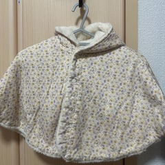 ブランシェス ポンチョ リバーシブルの画像