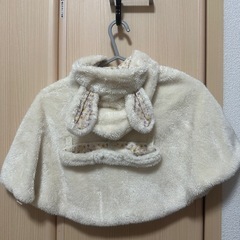 ブランシェス ポンチョ リバーシブルの画像