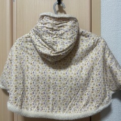 ブランシェス ポンチョ リバーシブルの画像