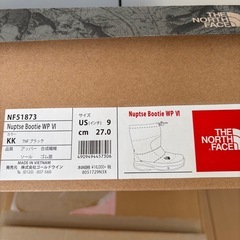 THE NORTH FACE スノーブーツ ヌプシブーティーウォータープルーフVI 27cmの画像