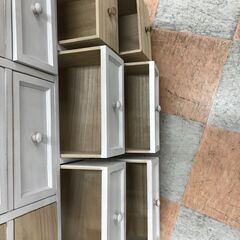 ＼家具＊家電のお店／【ｼﾞｬﾝｸﾞﾙｼﾞｬﾝｸﾞﾙ石川金沢店】木製チェスト 木目調 白    W(幅)85×D(奥行き)30×H(高さ)76cmの画像