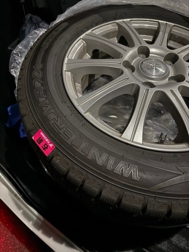 アルミホイール付きスタッドレスタイヤ4本セット