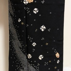 『極上 逸品』黒地 訪問着の画像