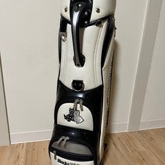 Black&White キャディバッグ ゴルフバッグの画像
