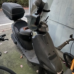 東京|スズキ アドレス100 黒 2スト 希少車 オプション
付きの画像