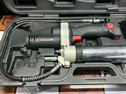 【中古】KTC JTAE911 コードレスグリースガンセット バッテリ×1・充電器付き【ハンズクラフト佐賀】