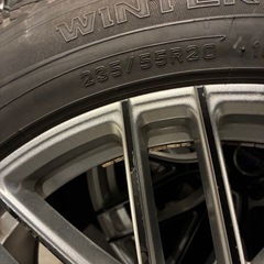 20インチ スタッドレス RX バリ山 235/55-20 ダンロップ 即渡し可能の画像