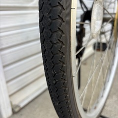 【商談中‼︎】　☆前後良品中古タイヤ☆   26インチ LEDダイナモライト 6段変速　軽快車　防犯登録料込価格︎‼︎の画像