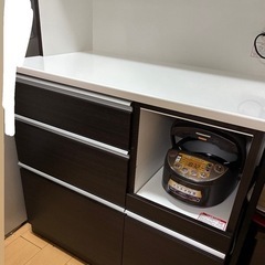 ニトリ　食器棚　12/6.7.取りに来てバラして持っていってくれる方限定。の画像