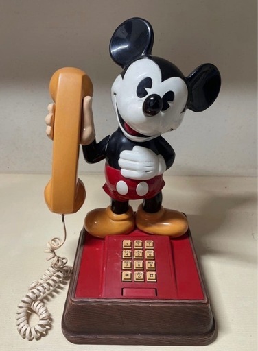 ミッキーレトロ電話※通話不可※1月末まで