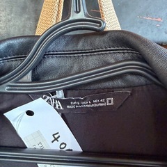 Zara革ジャン　メンズLサイズの画像