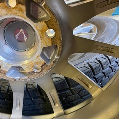 日産エクストレイル用　スタッドレスタイヤ(ホイール付き) 中古品の画像