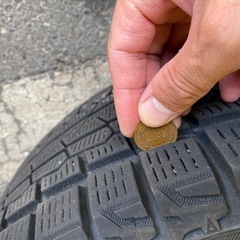 日産エクストレイル用　スタッドレスタイヤ(ホイール付き) 中古品の画像