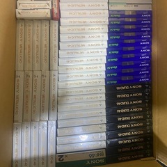 未開封カセットテープまとめて引き取り希望の画像