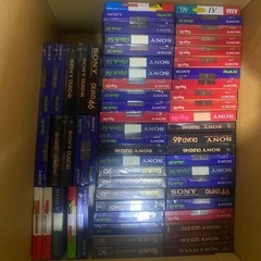 未開封カセットテープまとめて引き取り希望の画像