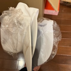 白帽子×3の画像