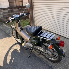 c50 スーパーカブ50DX レストアベース 実働の画像