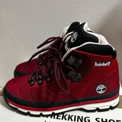 ティンバーランドTimberland　トレーキングシューズ希少品 ユーロハイカー ミッド ジャカードの画像