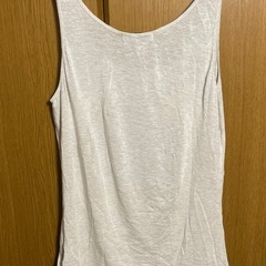 Noble タンクトップ ラメの入った様なデザイン キャミソール 2枚セットの画像