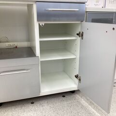 大丸木工 (ダイマルモッコウ) キッチンカウンター ホワイトの画像