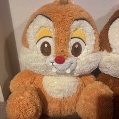 チップとデールのぬいぐるみ2体セットの画像