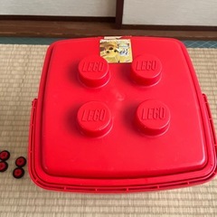 レゴ　赤いバケツの画像